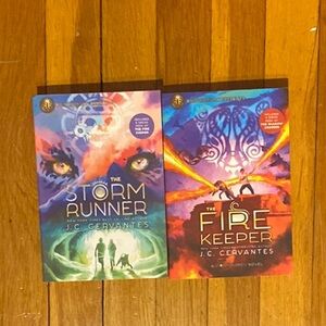 The Storm Runner and The Fire Keeper Books